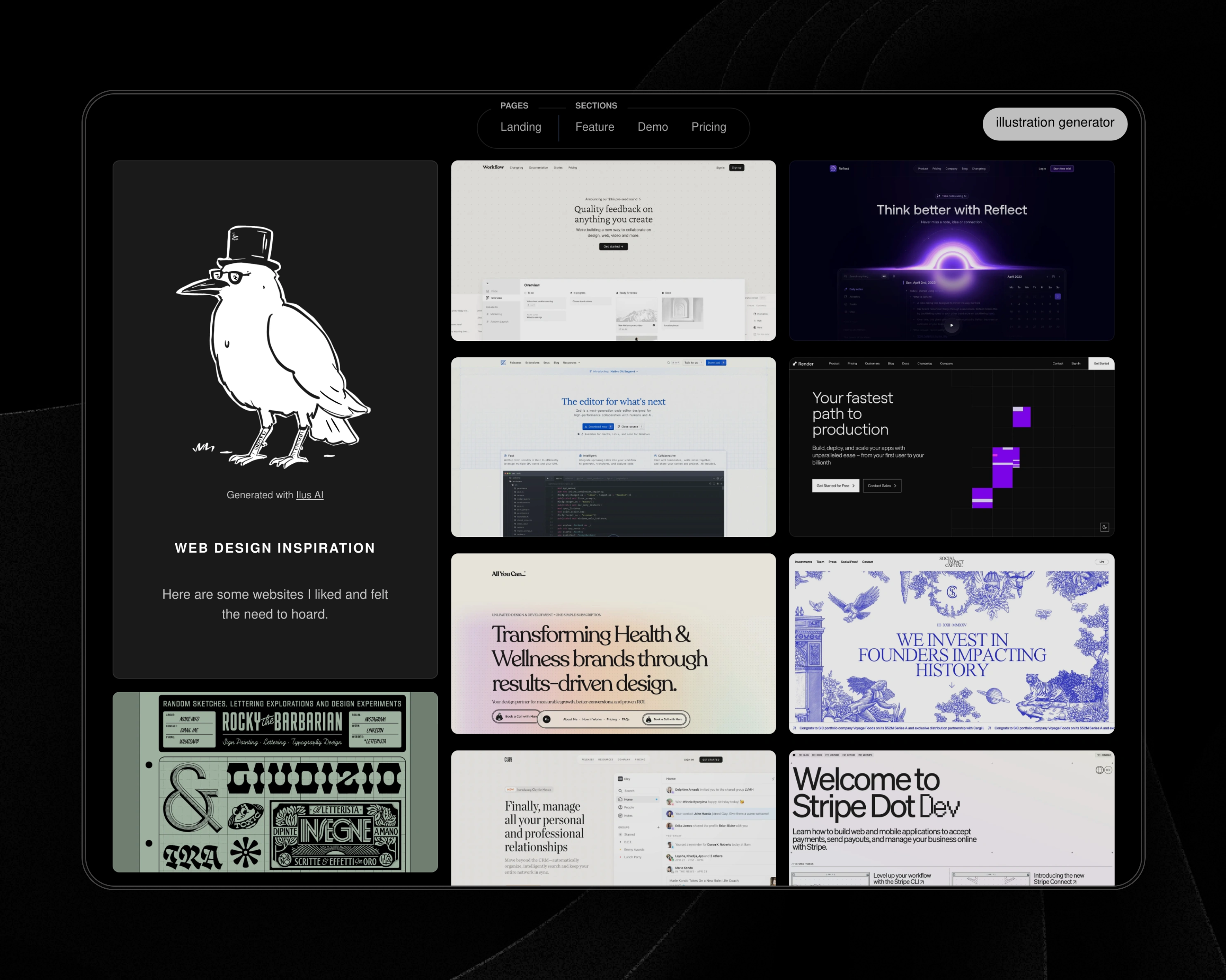 Web Design Inspiration