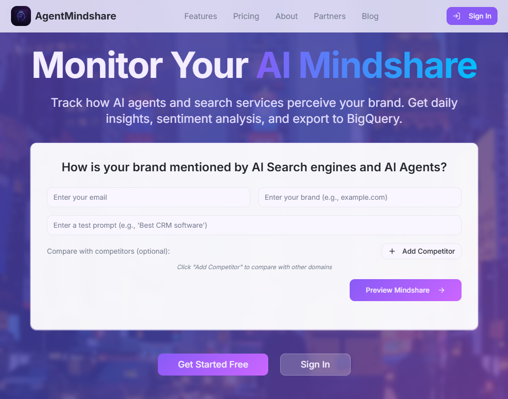 Agent Mindshare