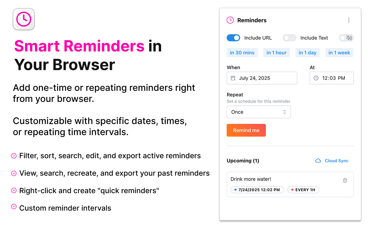 Best Reminder App Chrome Extension