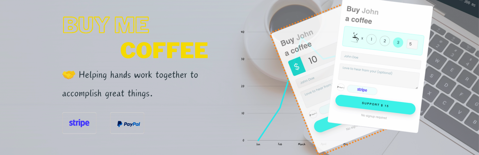 Buy Me Coffee button & widgets-WP Plugin