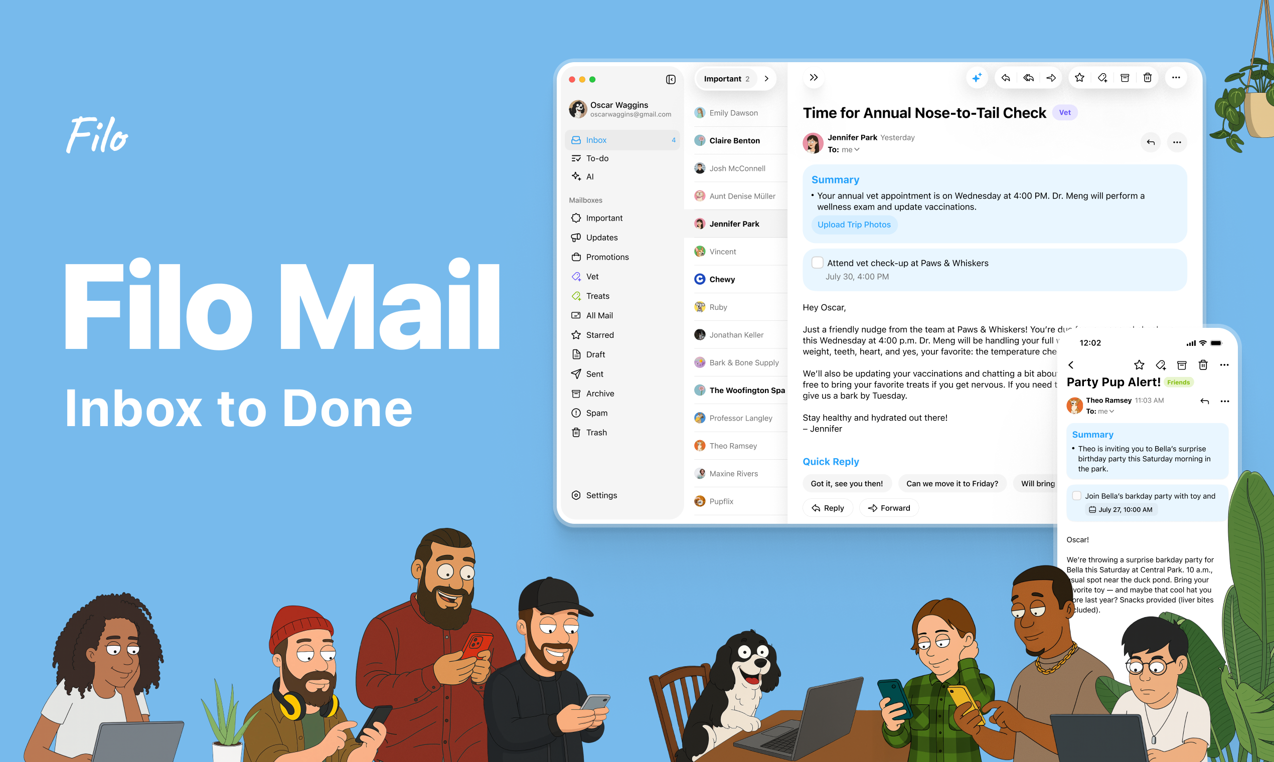 Filo Mail for  macOS