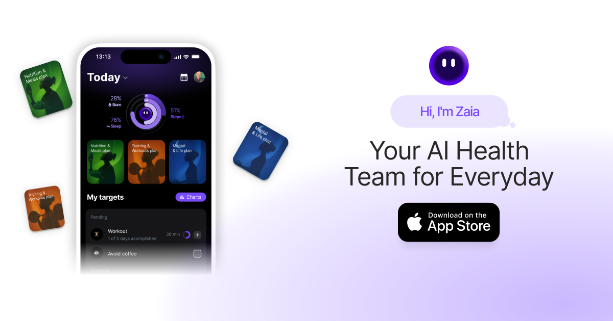 Zaia Health Voice Assistant (iOS App)
