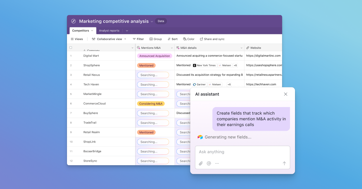 Airtable AI Assistant