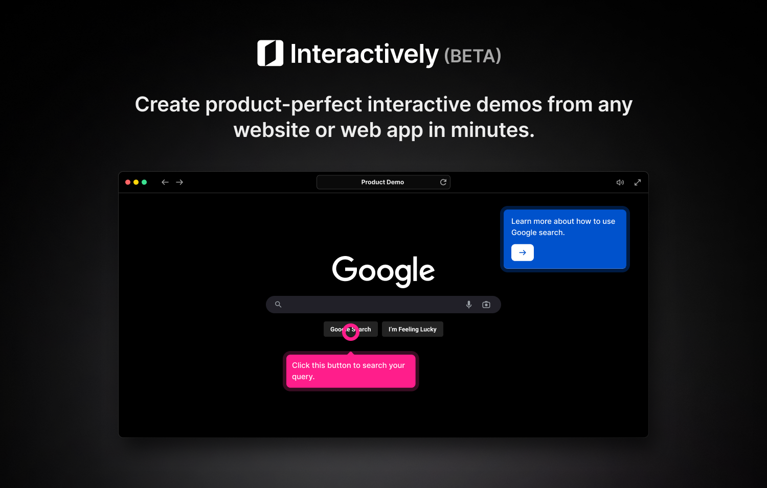 Interactively