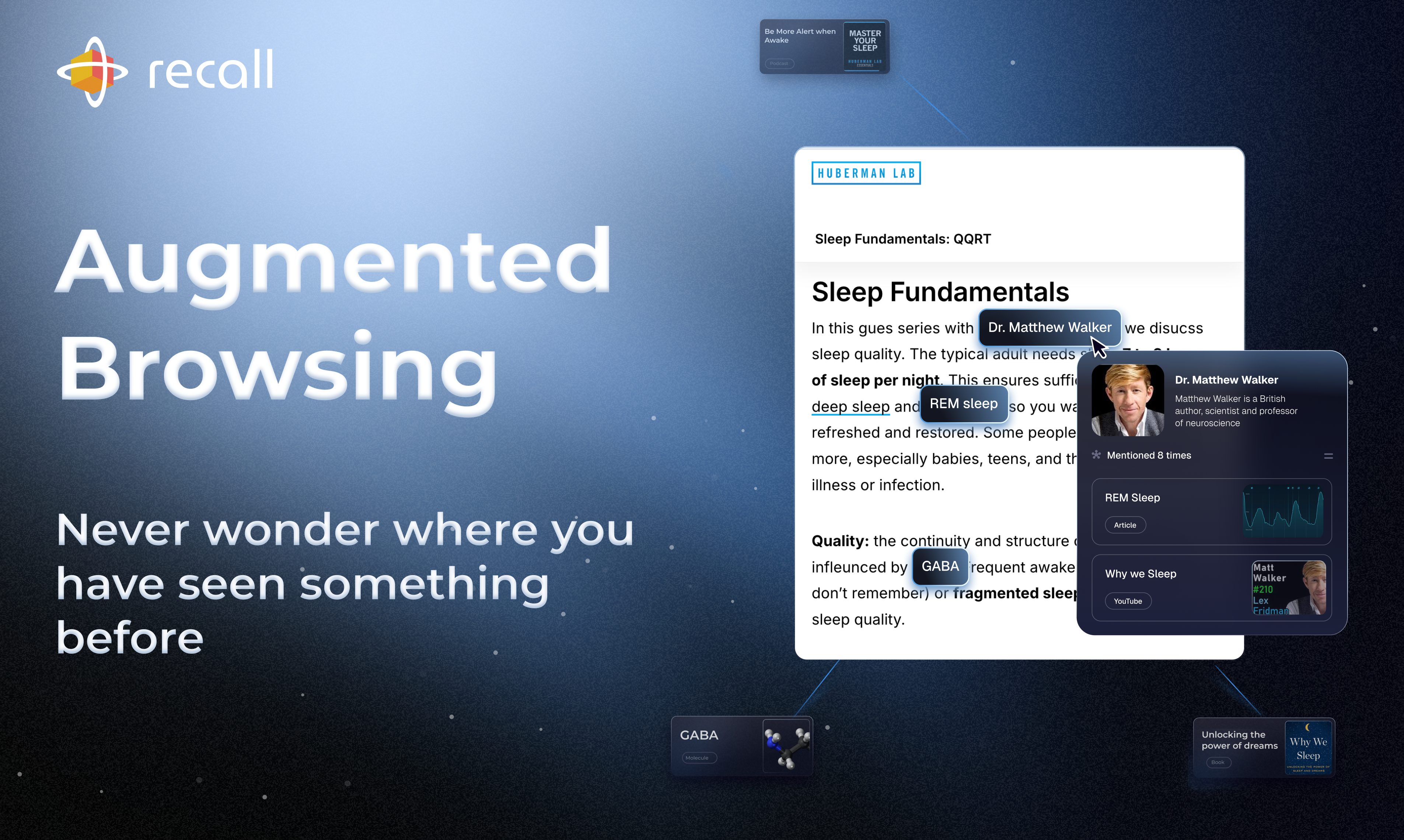 Recall Augmented Browsing
