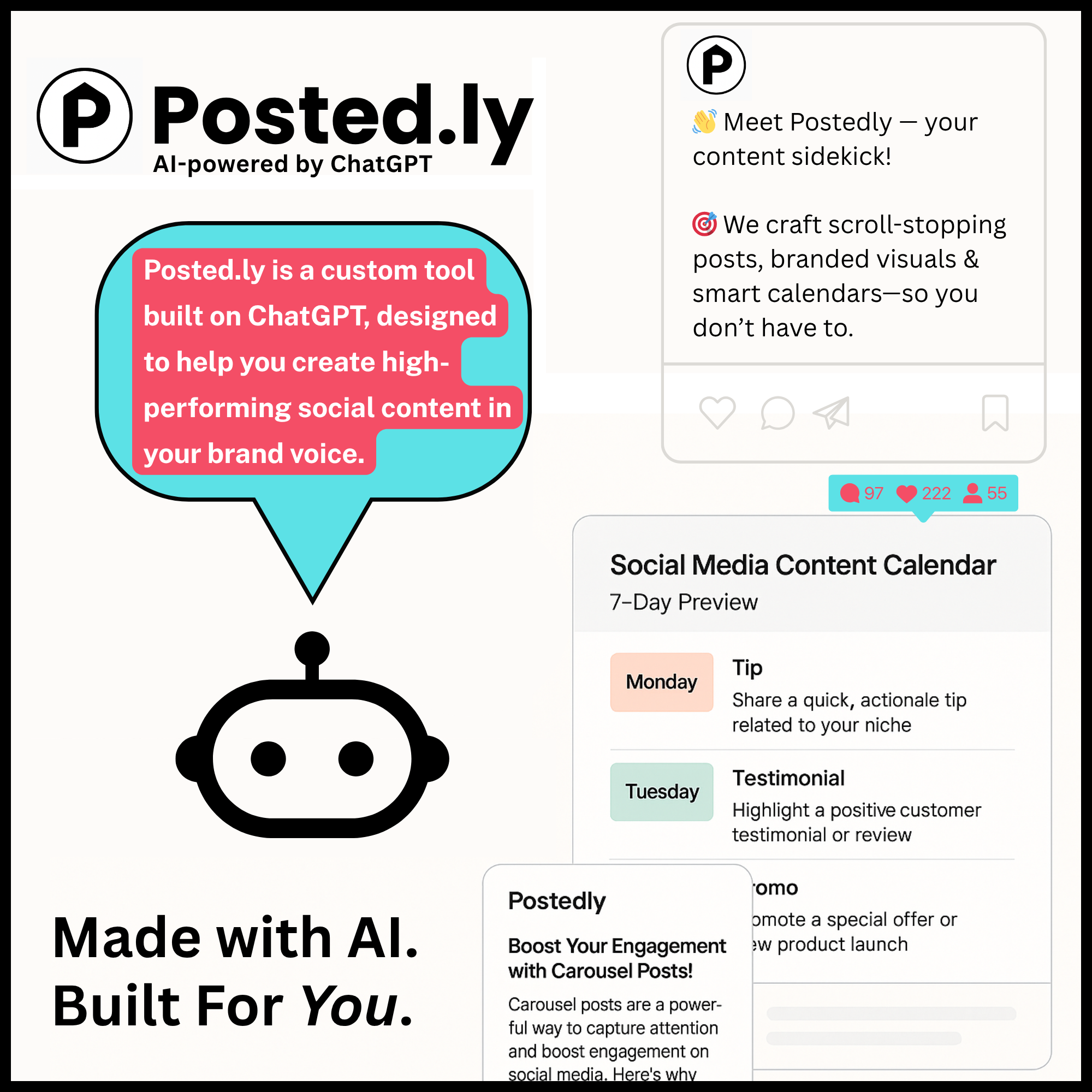 Posted.ly: Content That Clicks