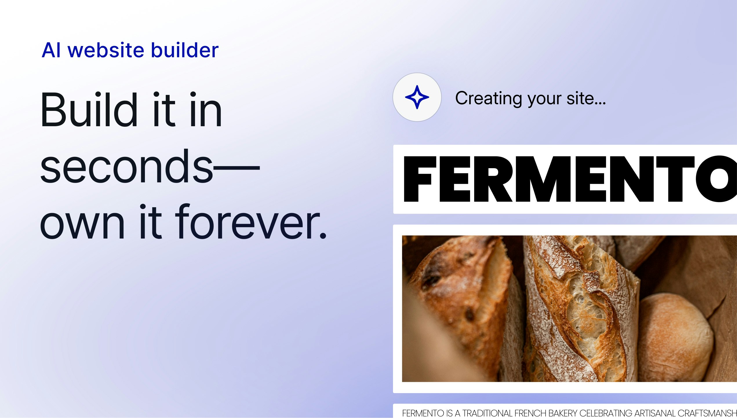 WordPress.com AI Website Builder