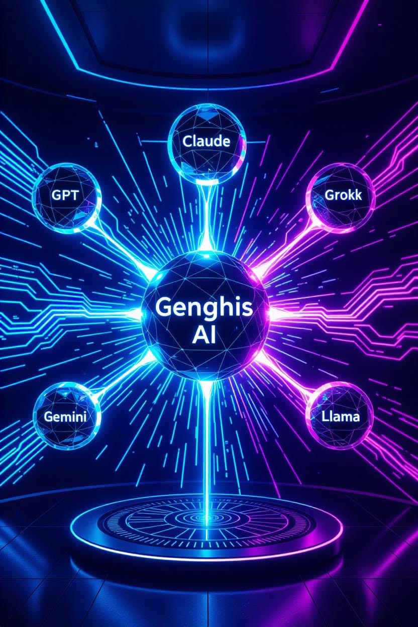GenghisAI – 5 AIs, 1 Smarter Answer