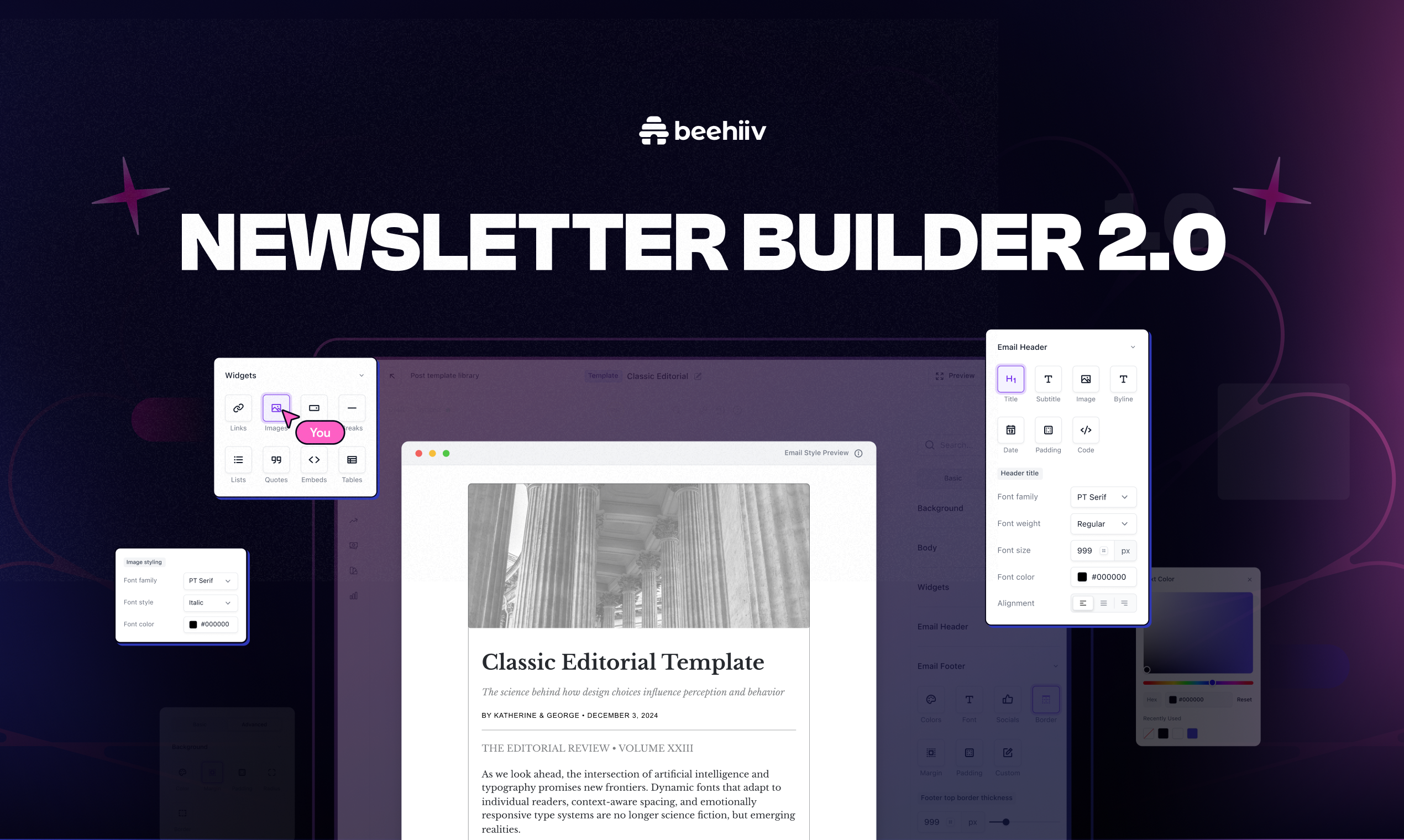 Newsletter Builder 2.0