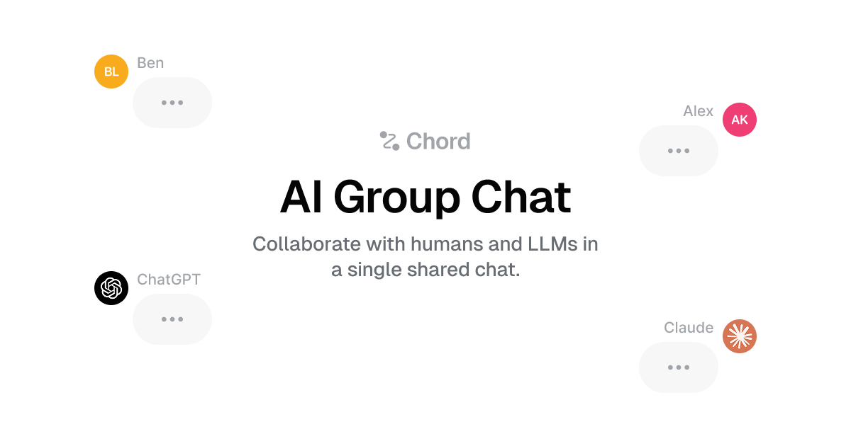 Chord - AI Group Chats