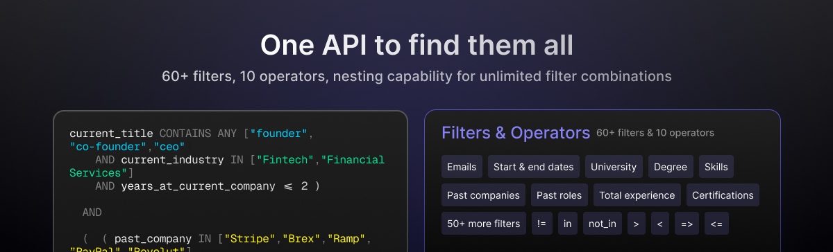 Person search API
