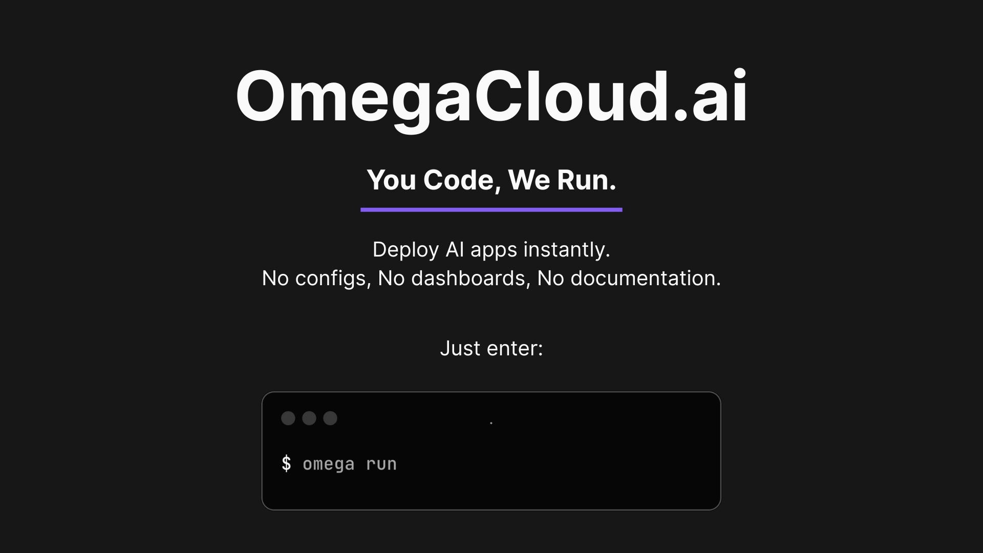 OmegaCloud.ai